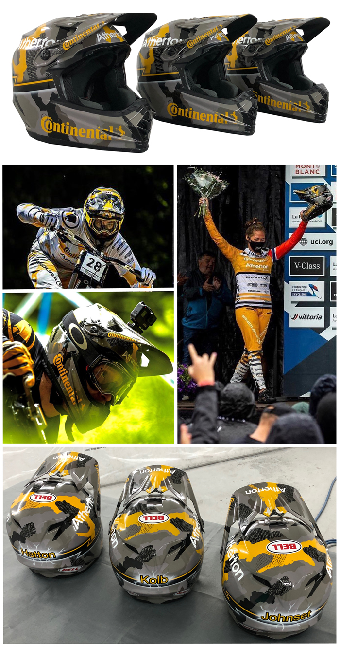 Continental Atherton Race Team Helmets